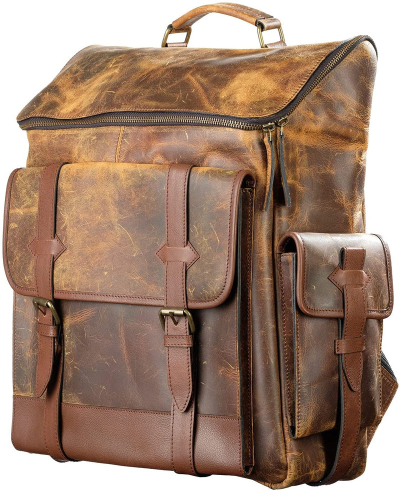 EVOD Leather Backpack by EnvivaCor - EnvivaCor 