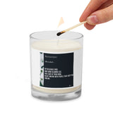 Life is Short - Glass Jar Soy Sax Candle